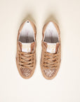 Baskets femme Semerdjian ALE E477 lacets bicolores nude beige – SMR23