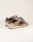 Baskets femme Semerdjian Joyce E324 croûte de cuir beige – SMR23