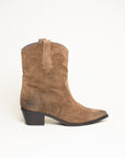 Bottines femme Semerdjian E1467E1 Crosta Sesamo cuir beige patiné