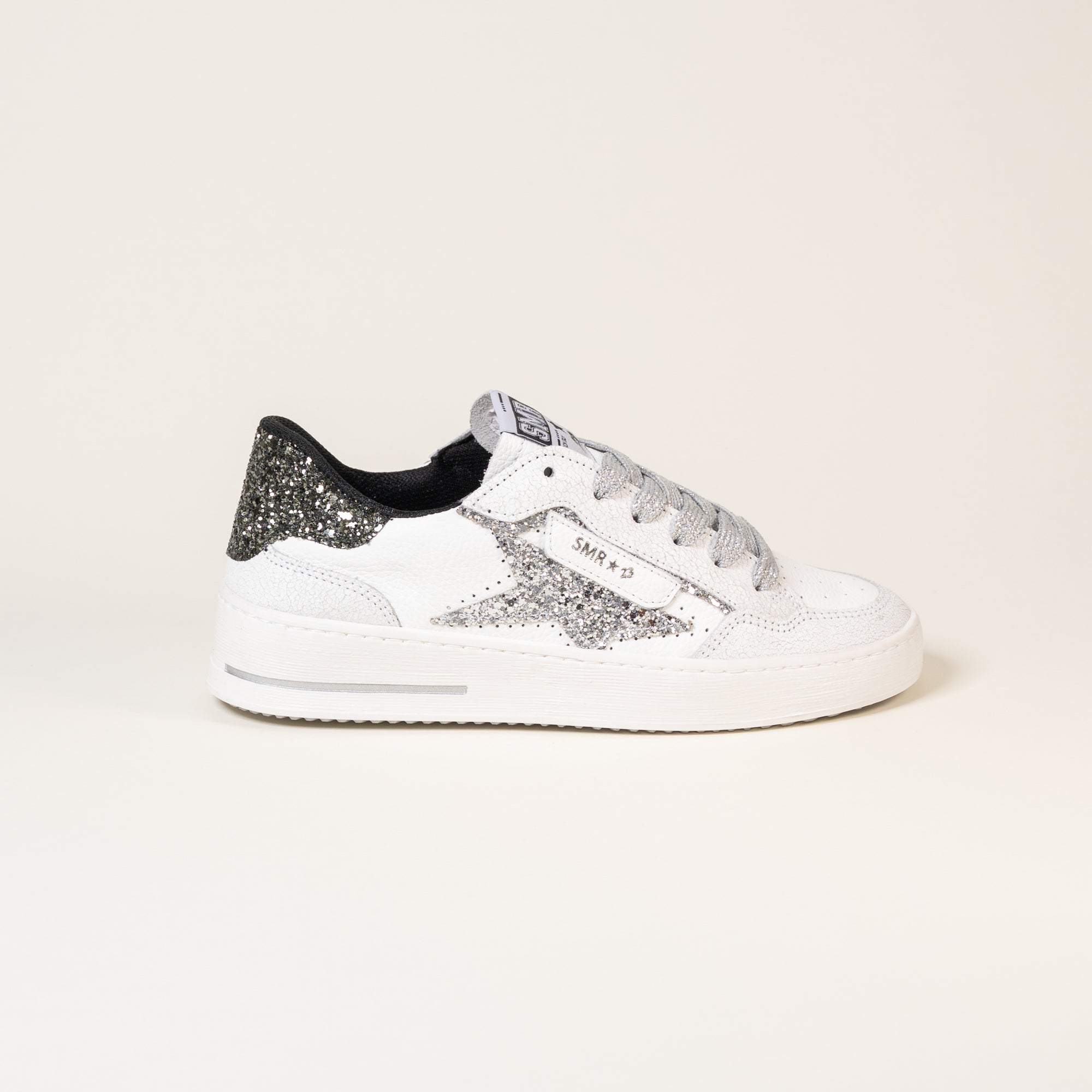 Baskets femme Semerdjian ALE E478 cuir blanc – SMR23