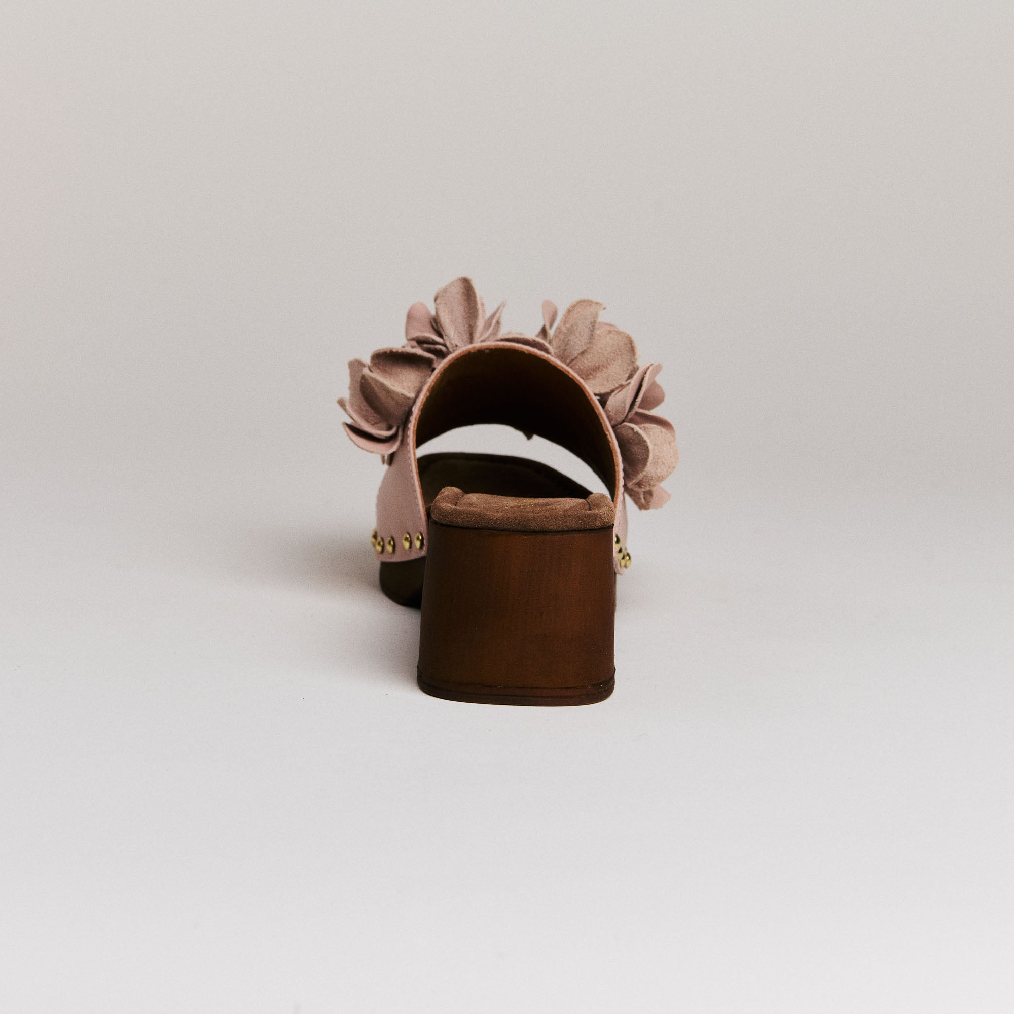 Mules femme Semerdjian Z30 Oslo cuir noir artisanal européen