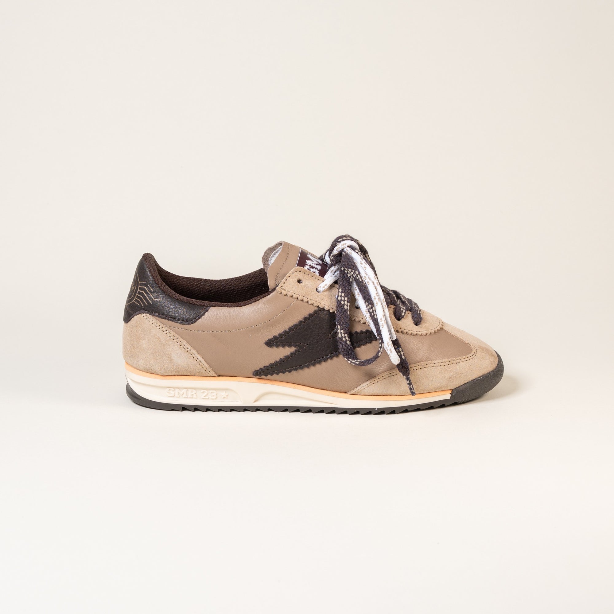 Baskets femme Semerdjian Joyce E324 cuir beige – SMR23