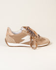 Baskets femme Semerdjian June E274 toile beige – SMR23