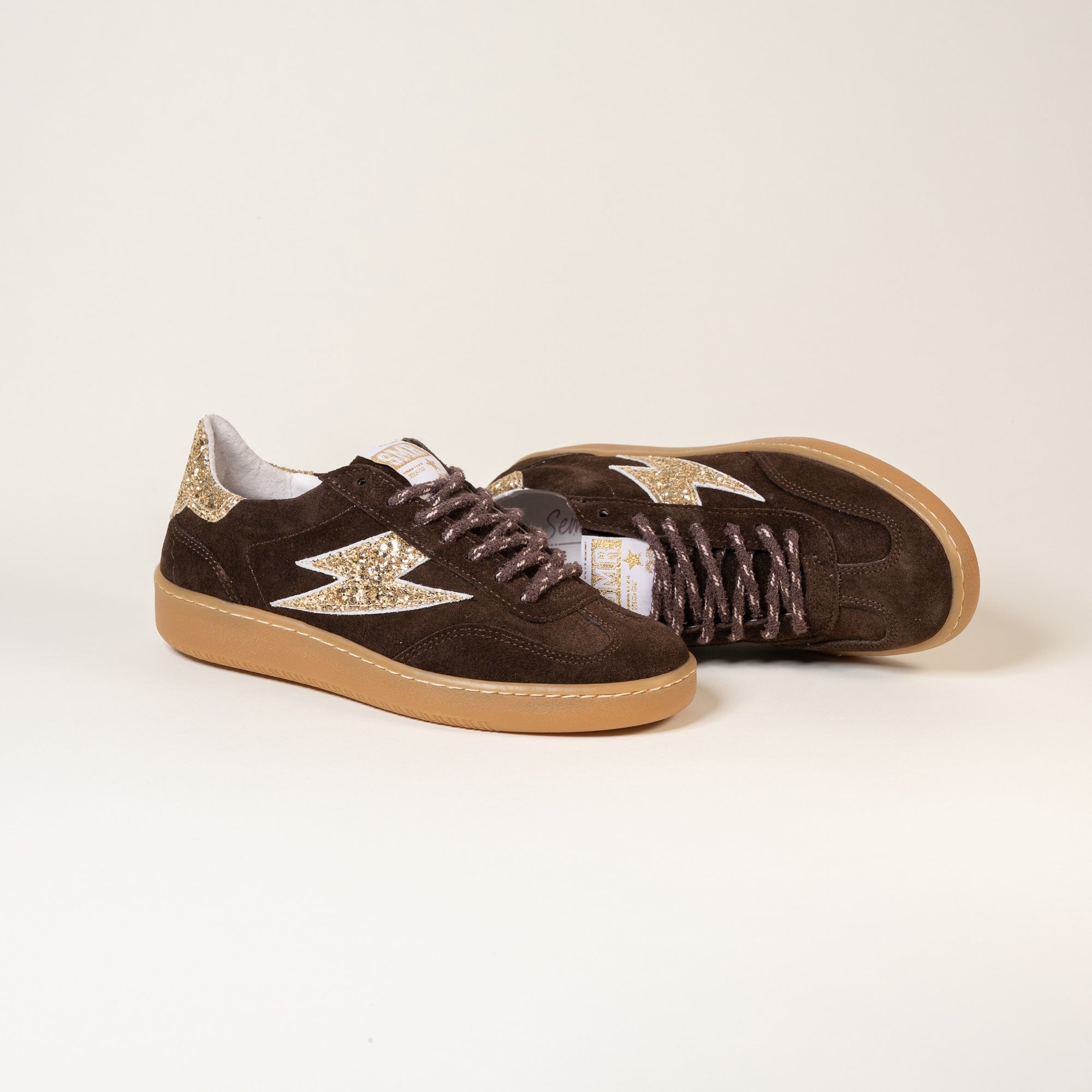 Baskets femme Semerdjian Lee E433 lacets bicolores – SMR23