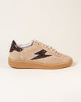 Baskets femme Semerdjian Lee E434 croûte de cuir beige – SMR23