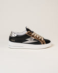Baskets femme Semerdjian Maya E189 cuir noir – SMR23