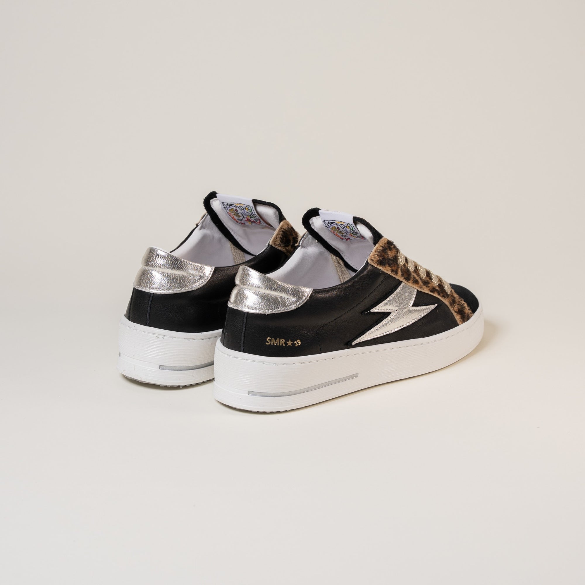 Baskets femme Semerdjian Maya E189 lacets dorés – SMR23