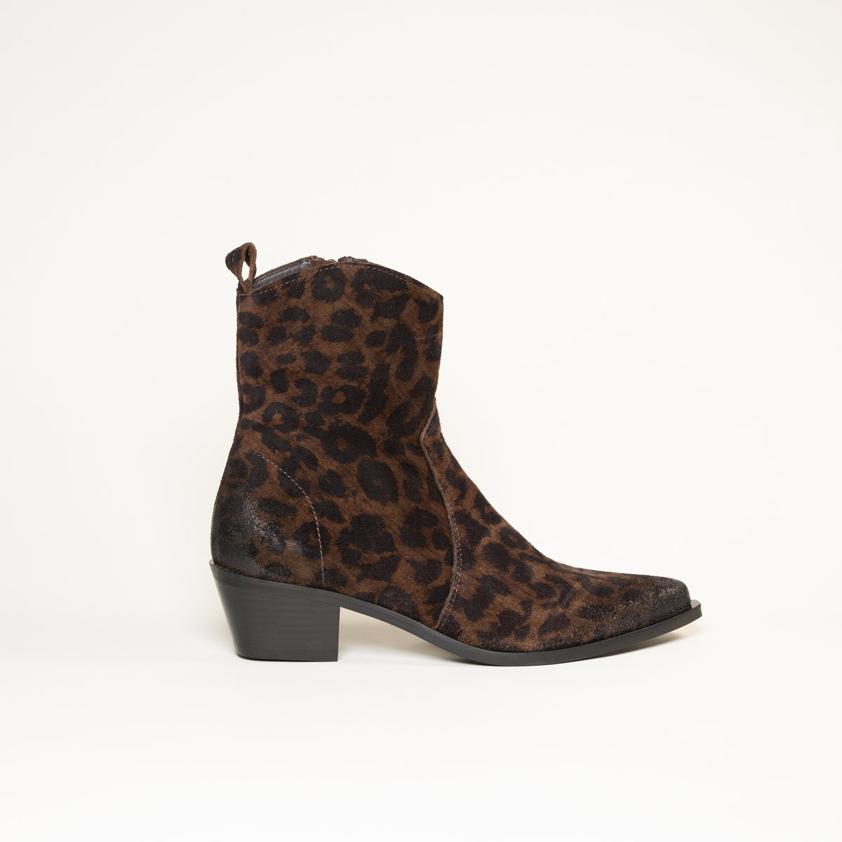 Bottines femme Semerdjian E1454E5 Croleo Bruciato imprimé léopard