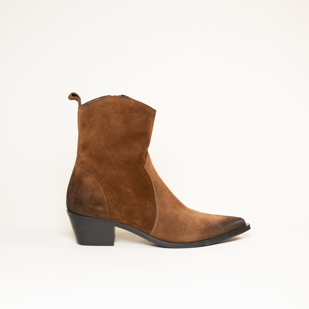 Bottines femme Semerdjian E1454E5 Crosta Tabacco cuir patiné