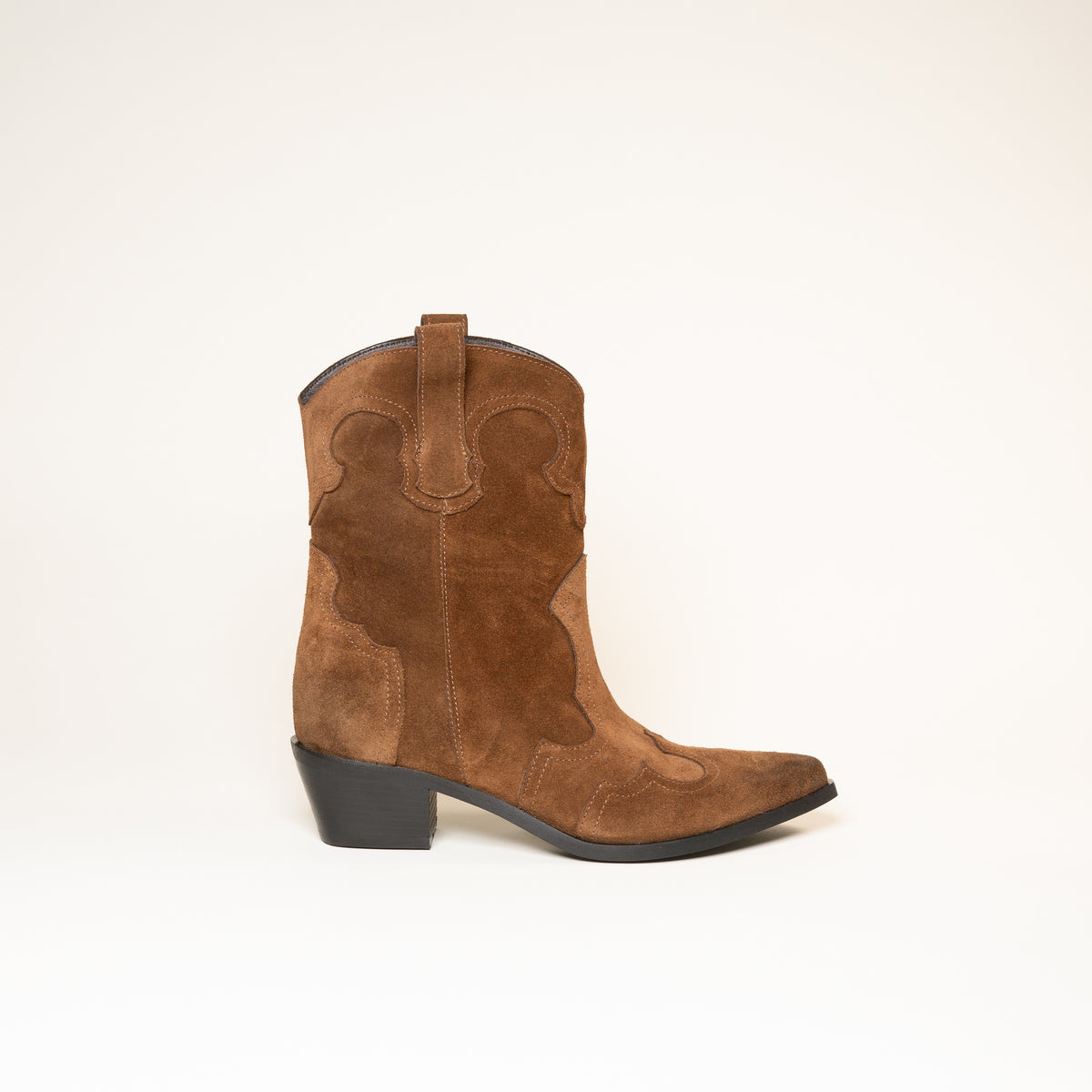 Bottines femme Semerdjian E1467E1 Crosta Tabacco cuir seconde peau