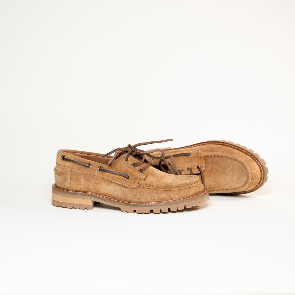 Mocassins KIM17 Camoscio Egypt — Gomme crantée