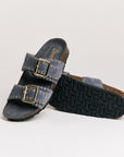 Mules femme Semerdjian Arianna cuir crosta  artisanal européen