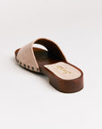 Mules femme Semerdjian Iole cuir crosta milo artisanal européen